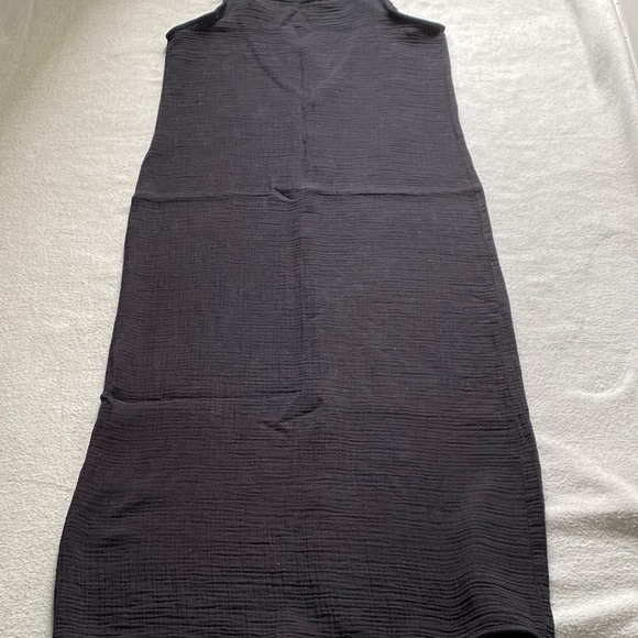 Zara black linen dress - Picture 4 of 5